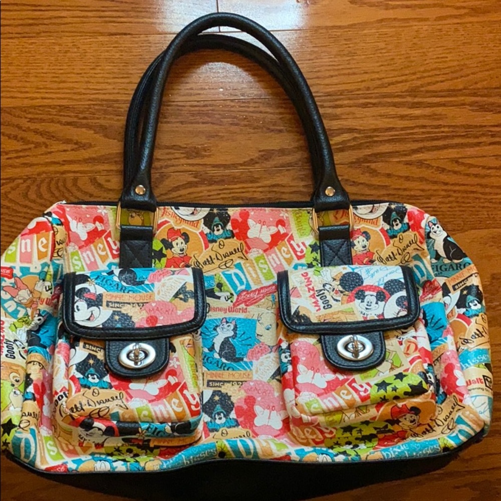 Excellent Condition Leather DisneyMonogram Handbag